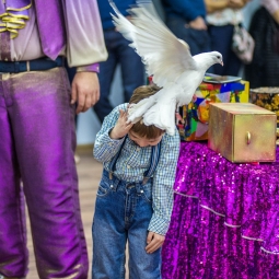 Фокусы с животными в Москве на детский праздник