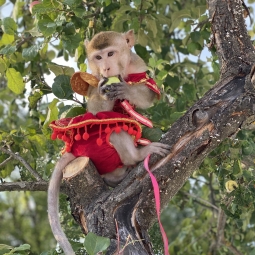 Дрессированная обезьяна на праздник - от 8 000 руб.
