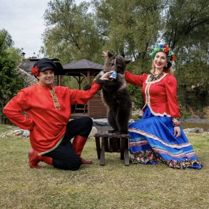 22 - Дрессированный медведь на праздник. Цена от 40 000 рублей